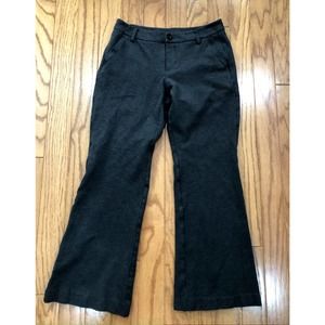 CAbi Womens Gray Fall Winter Wool-Feel Bootcut Dress Pants Size 4